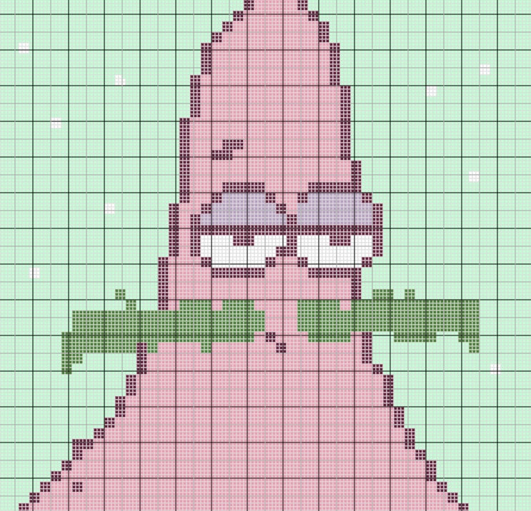Patrick Crochet Grid Pattern