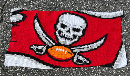 Bucs Crochet Mat